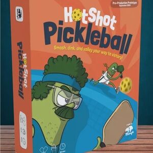 Hotshot Pickle Ball Board Game Factory Sealed Brand New - Rare